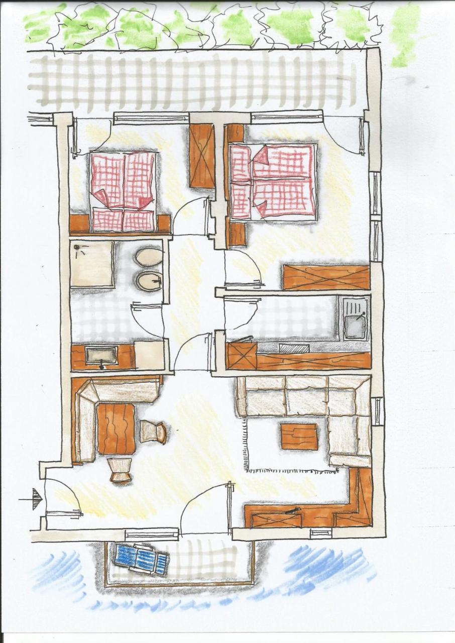 Residence Tantalus Sankt Lorenzen Exterior foto